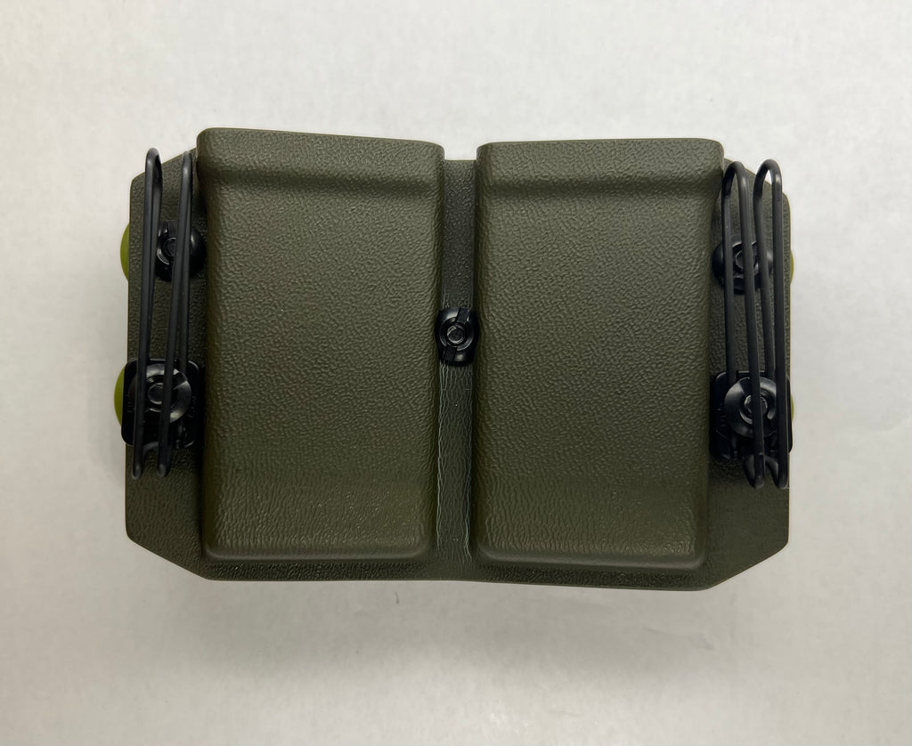 Double Mag Carrier - Double Stack Pistol 9/40